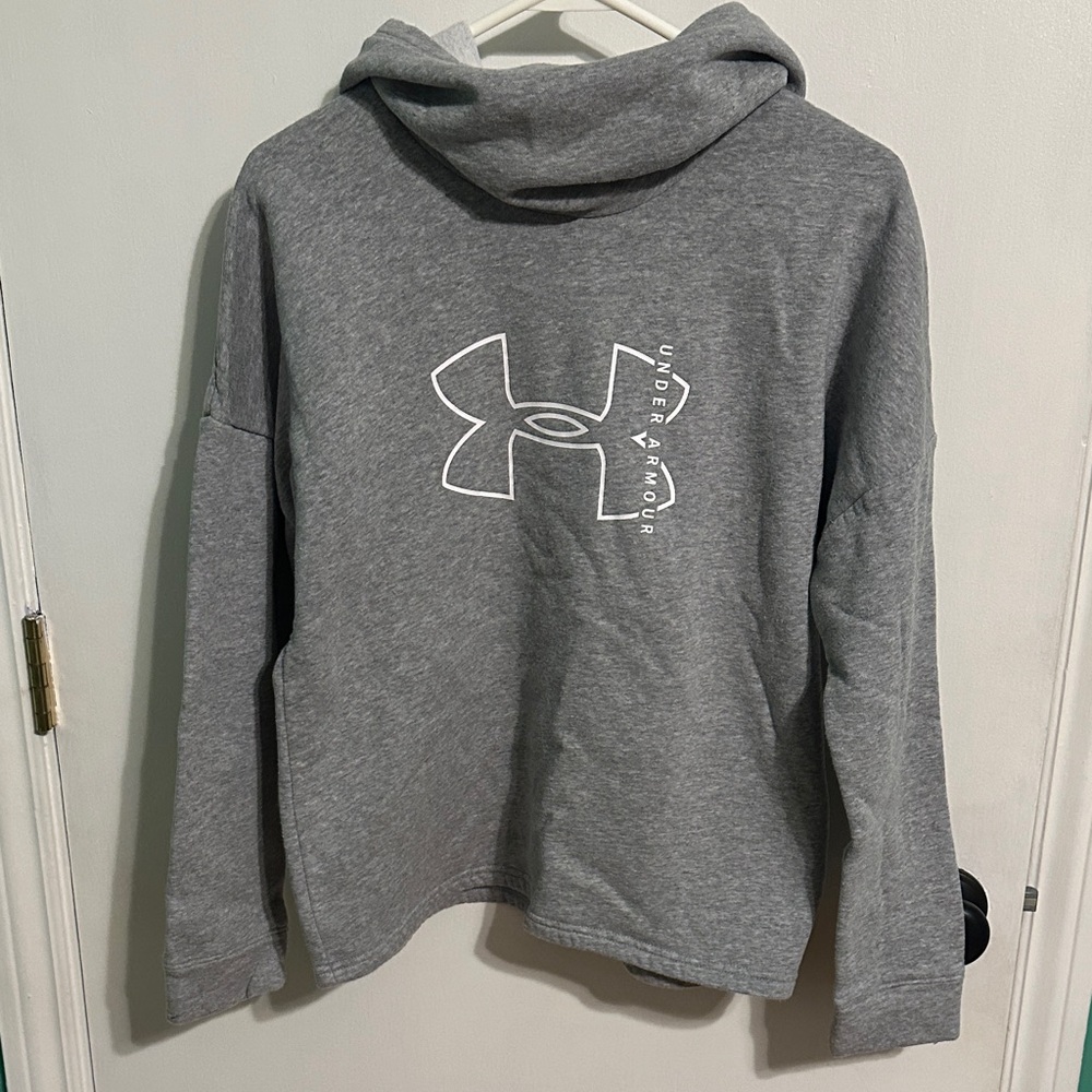 Under Armour Heather Gray‎ Pullover womens size medium
